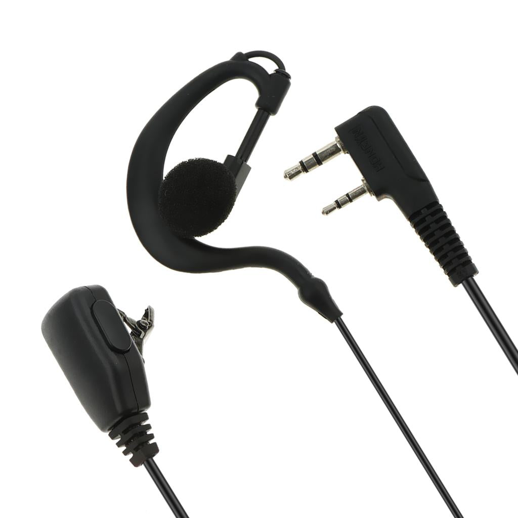 1 Piece Walkie Talkie Headset Earpiece for Two Way Radio Straight Line