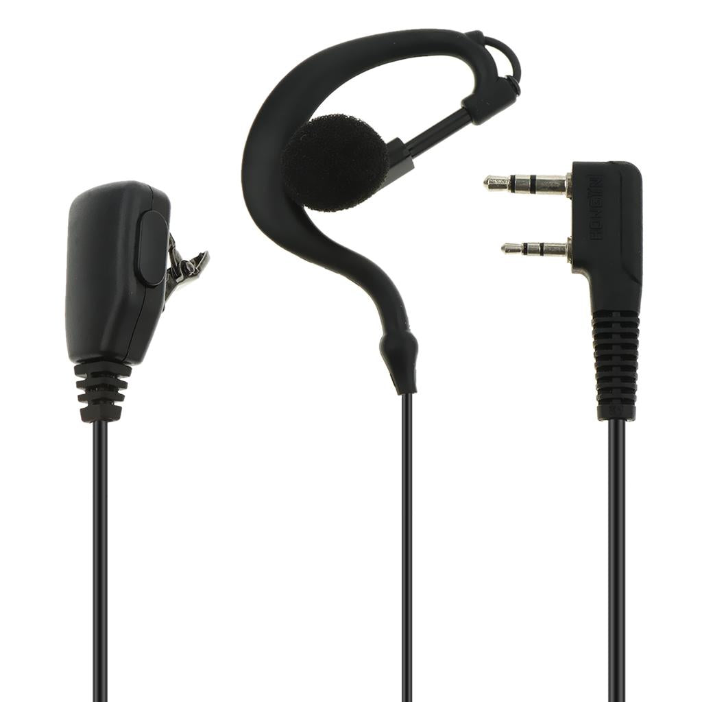 1 Piece Walkie Talkie Headset Earpiece for Two Way Radio Straight Line
