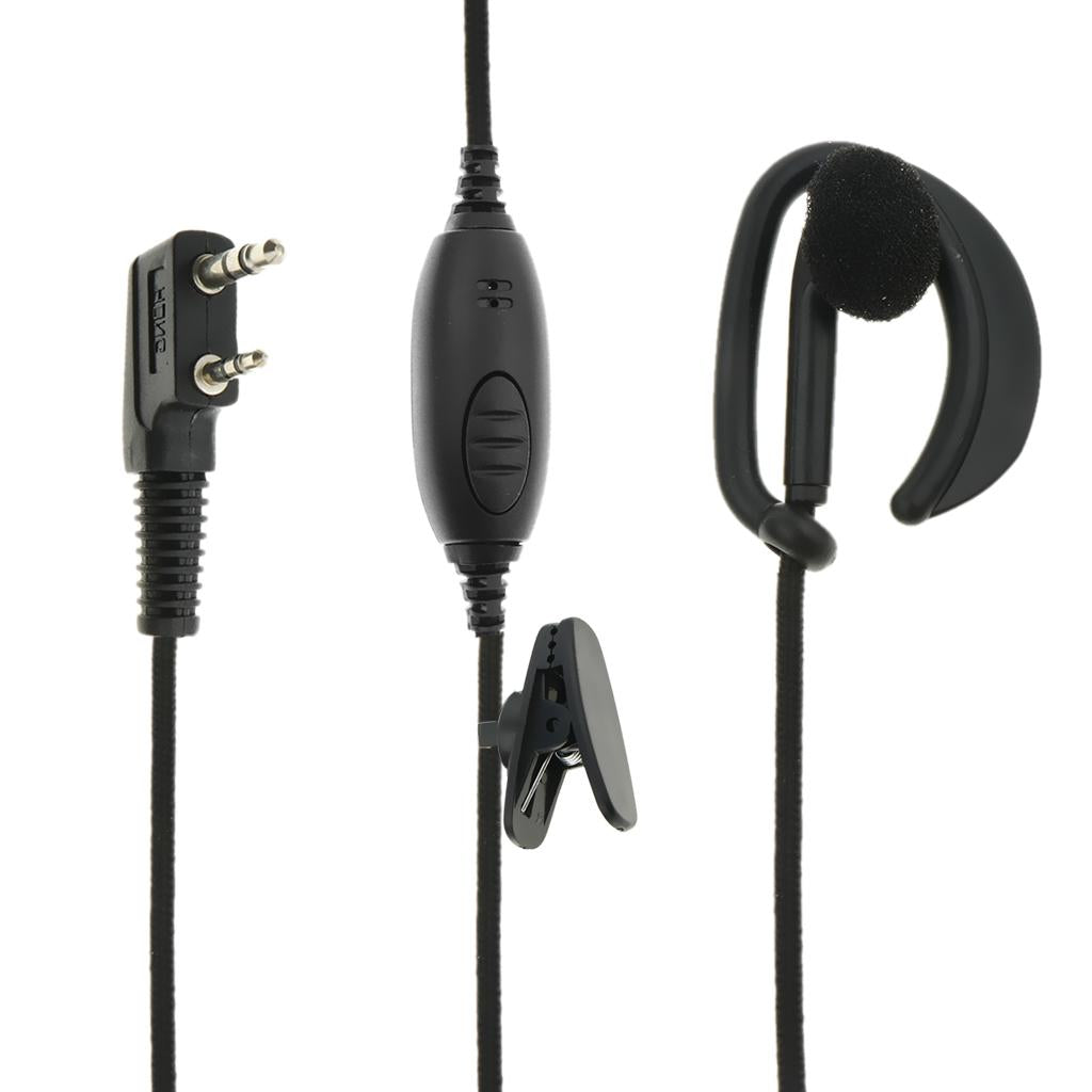 Radio Earbud Covert Air Earpiece Headphone Microphone 310 Type