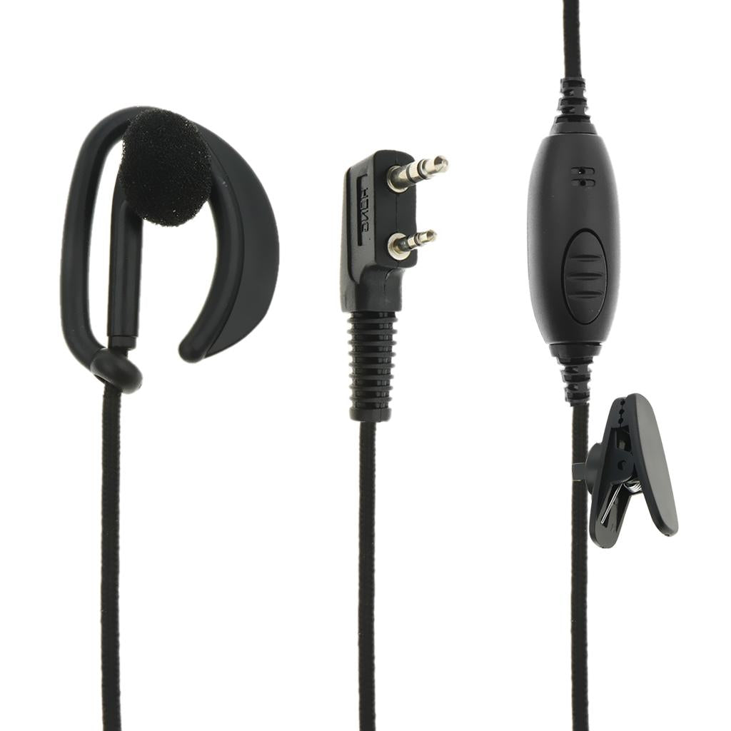 Radio Earbud Covert Air Earpiece Headphone Microphone 310 Type