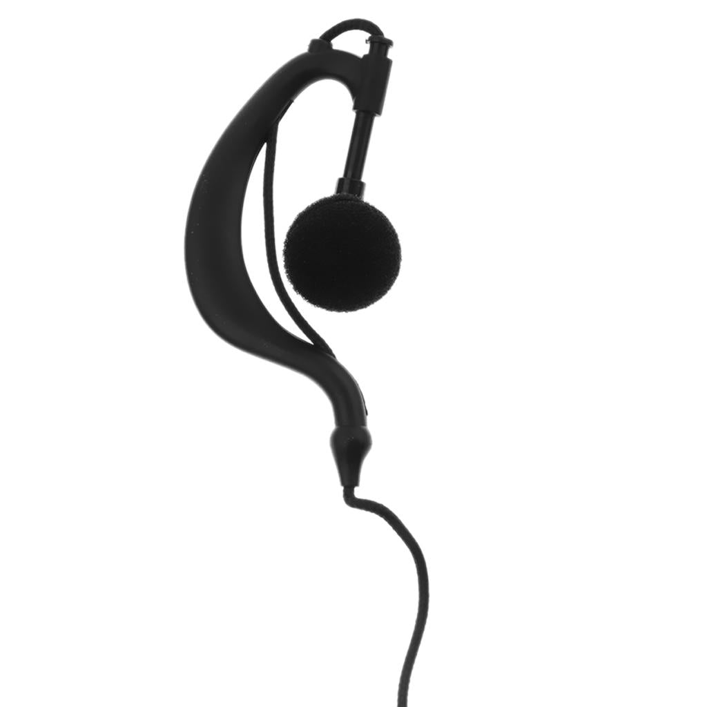 Radio Earbud Covert Air Earpiece Headphone Microphone 912 Type