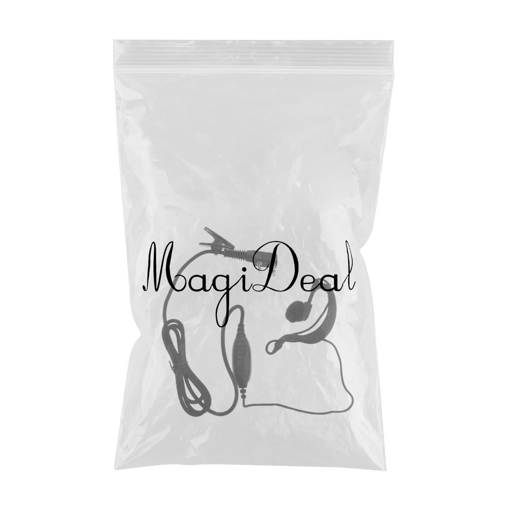 Radio Earbud Covert Air Earpiece Headphone Microphone 912 Type