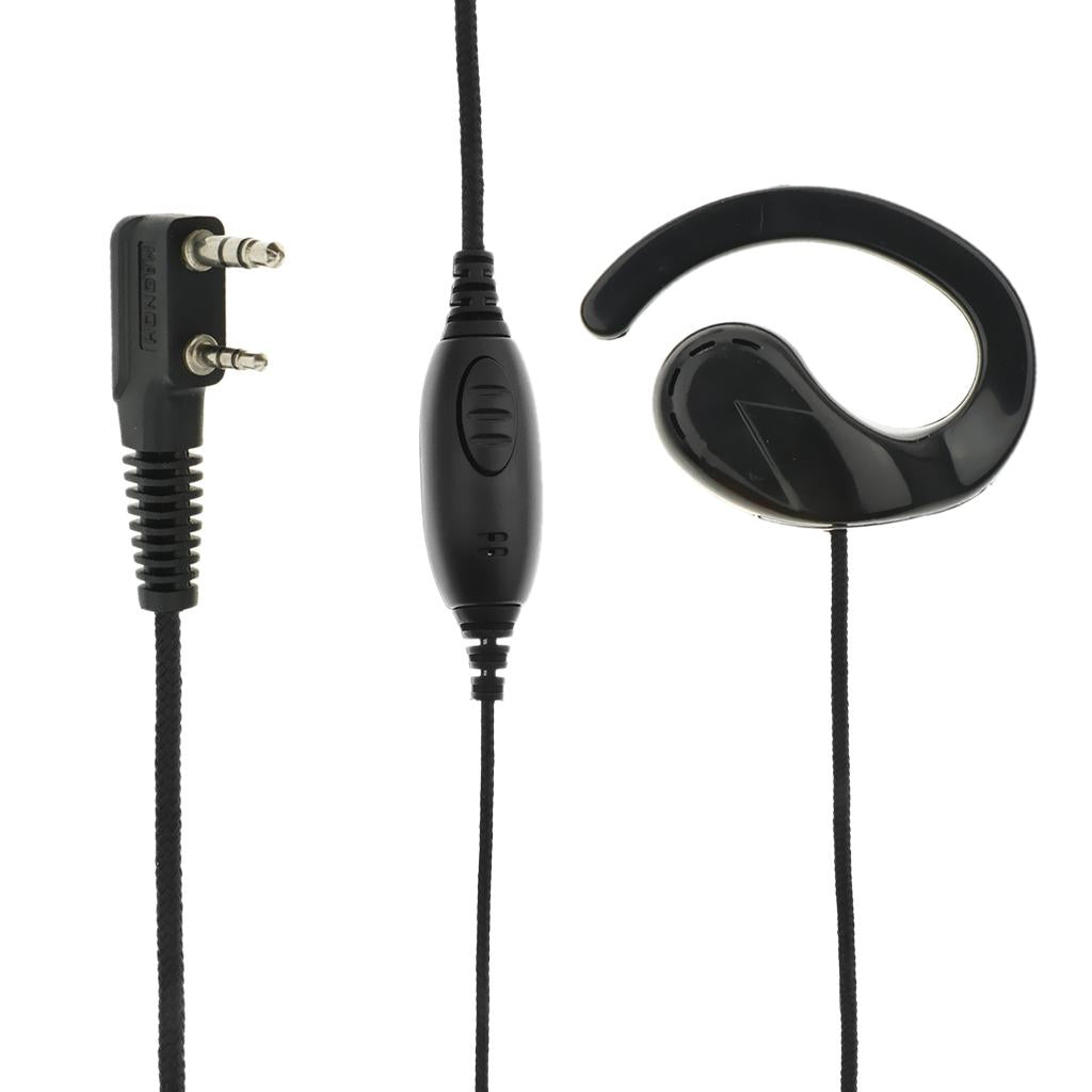 Radio Earbud Covert Air Earpiece Headphone Microphone AB Type