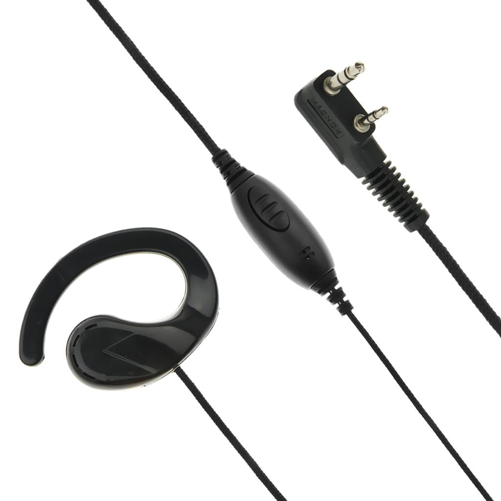 Radio Earbud Covert Air Earpiece Headphone Microphone AB Type