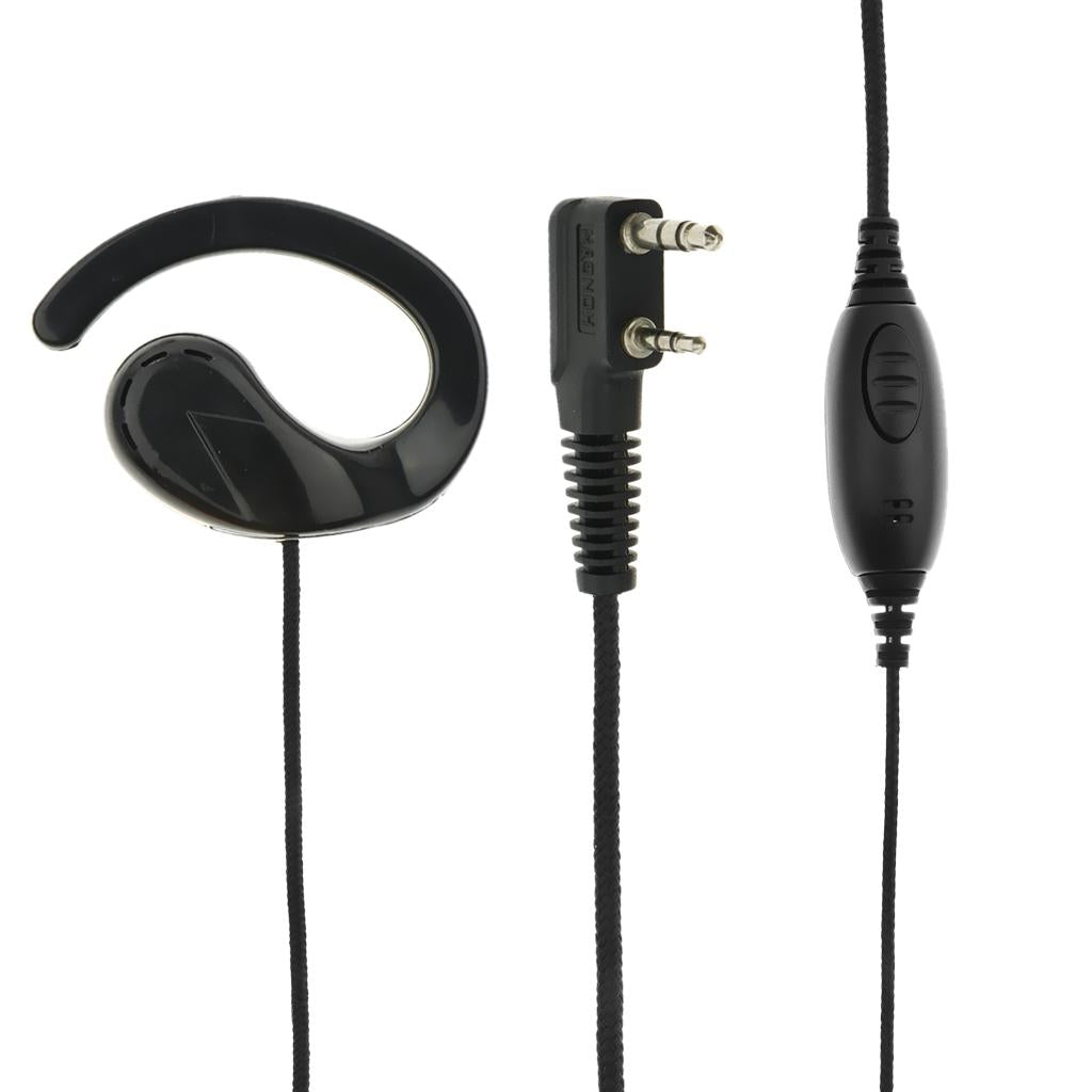 Radio Earbud Covert Air Earpiece Headphone Microphone AB Type