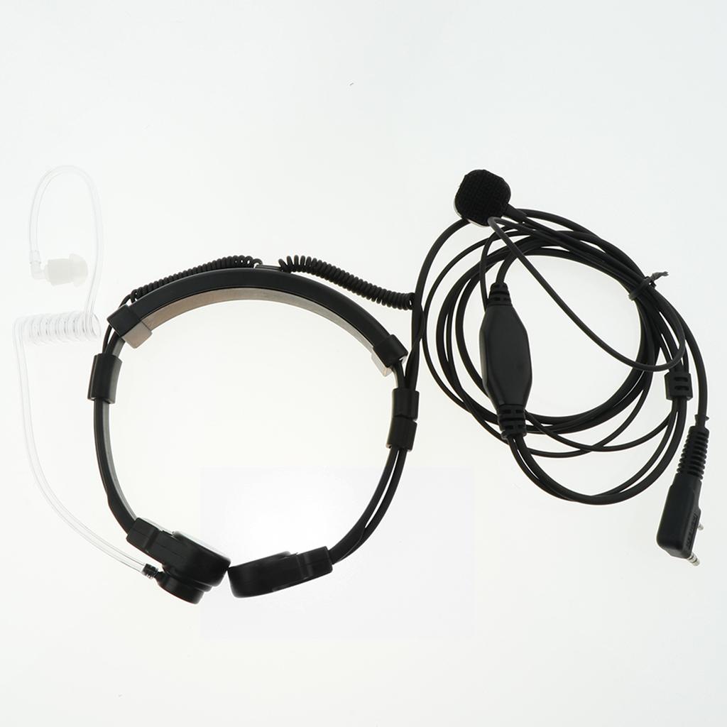 Cycling Walkie Talkie Earpiece Headset PTT with Microphone