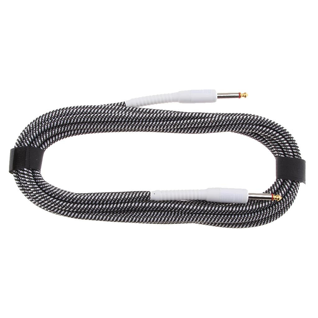 Guitar Instrument Cable for Electric Guitar Bass Guitar 500cm