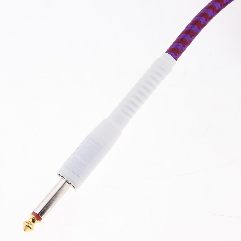 Guitar Instrument Cable for Electric Guitar Bass Guitar 500cm