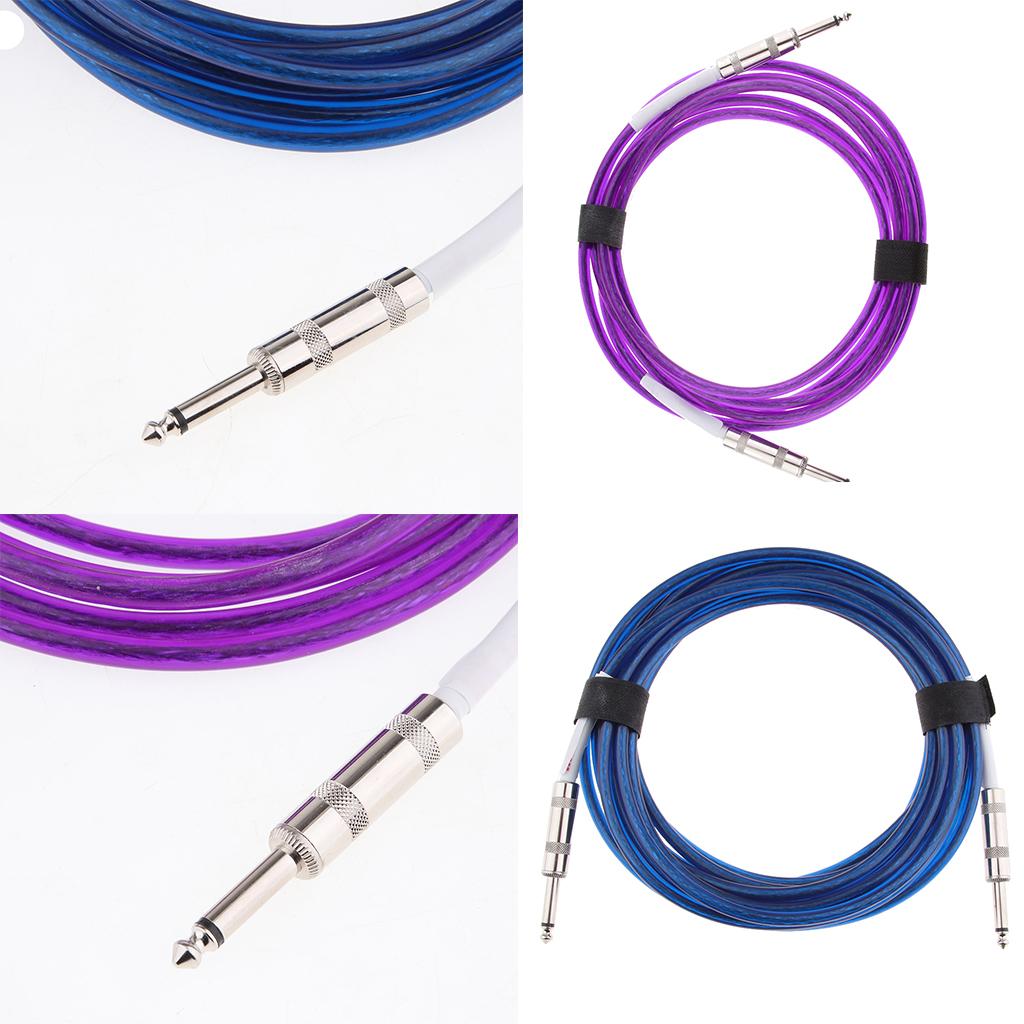 Guitar Instrument Cable for Electric Guitar Bass Guitar 300cm