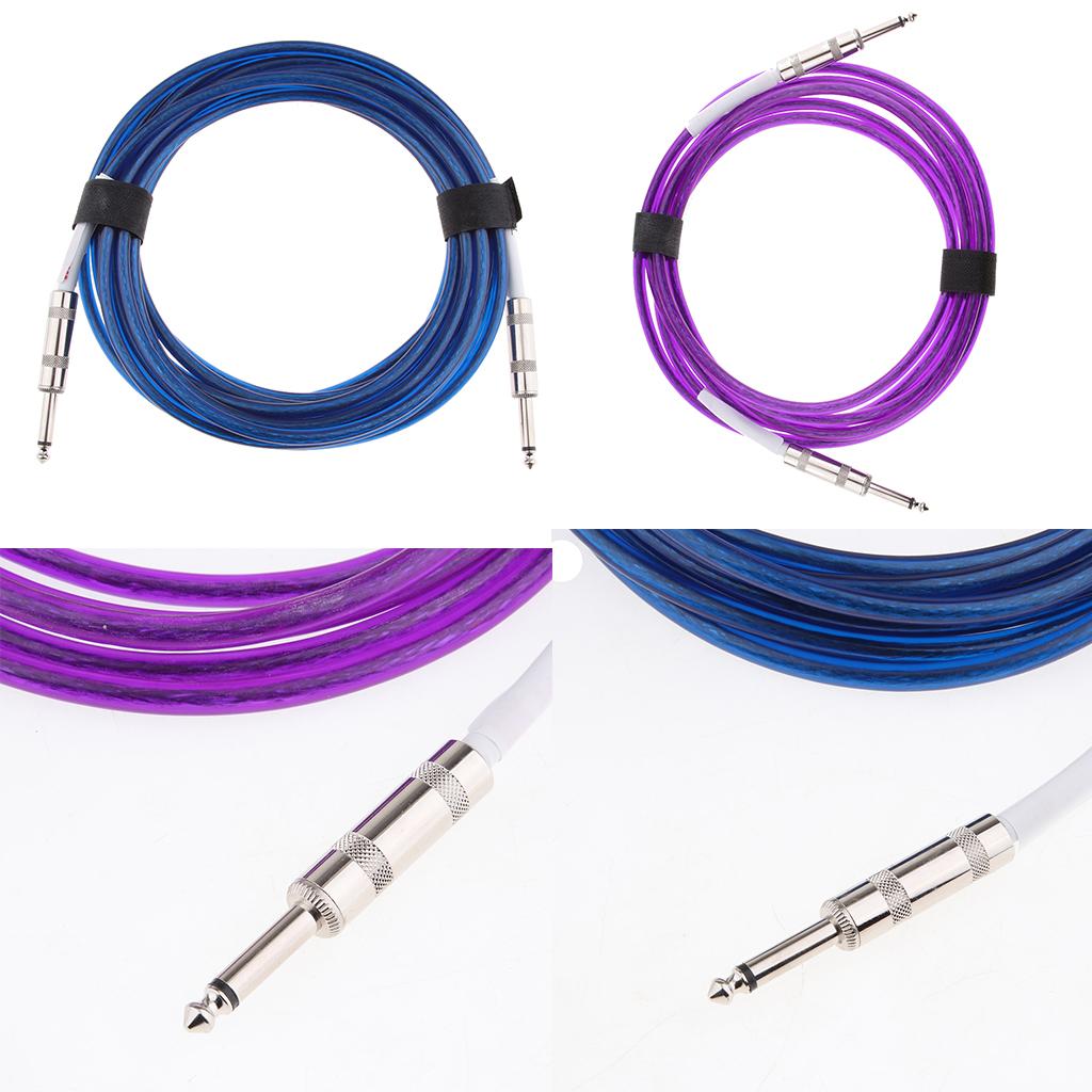 Guitar Instrument Cable for Electric Guitar Bass Guitar 300cm