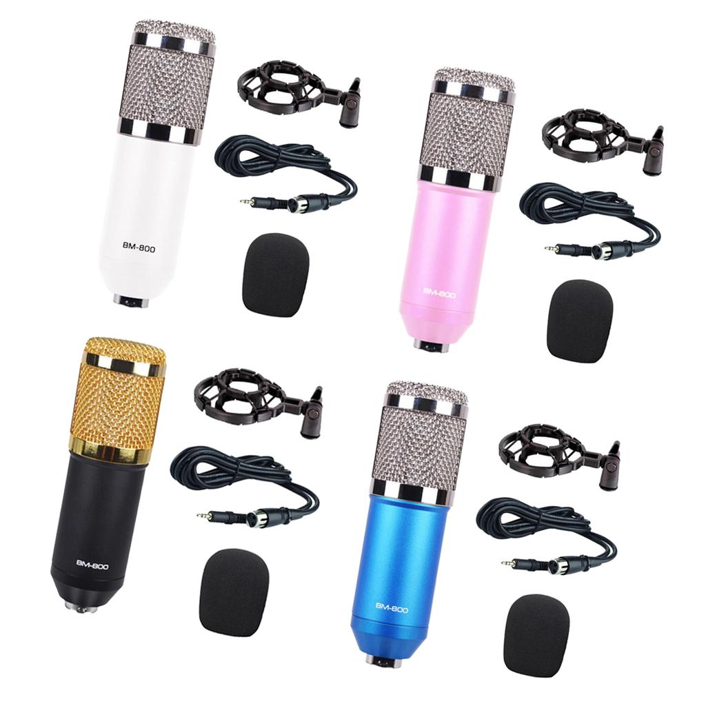 Wired Microphone Handheld Microphone for KTV Standard Type- Black