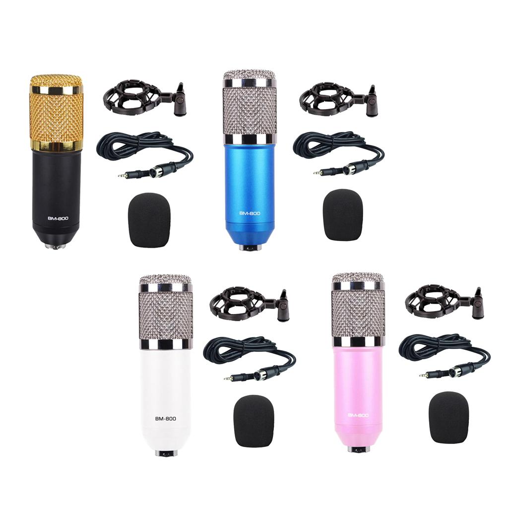 Wired Microphone Handheld Microphone for KTV Standard Type- Black