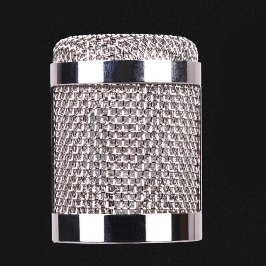 Wired Microphone Handheld Microphone for KTV With Round Circle -Pink