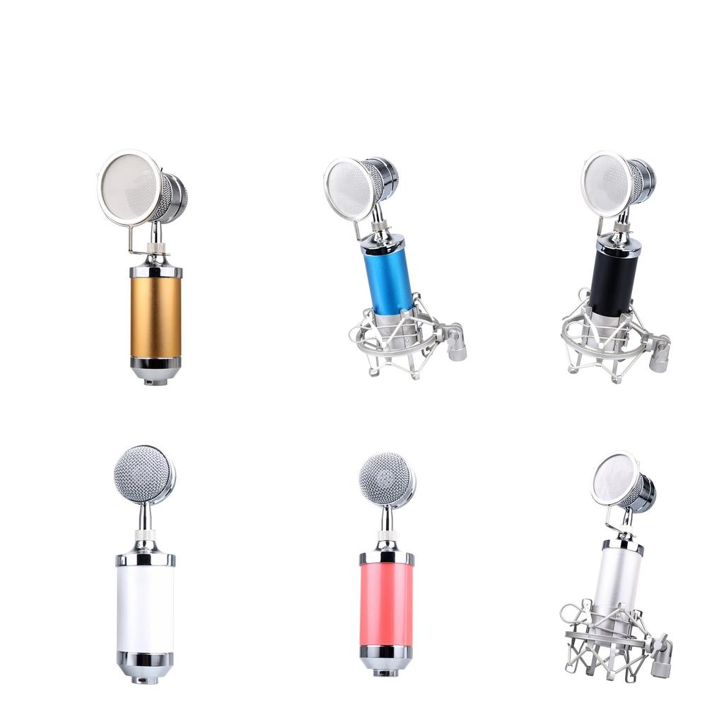 Plastic Mini Capacitance Mobile iPhone Microphone White