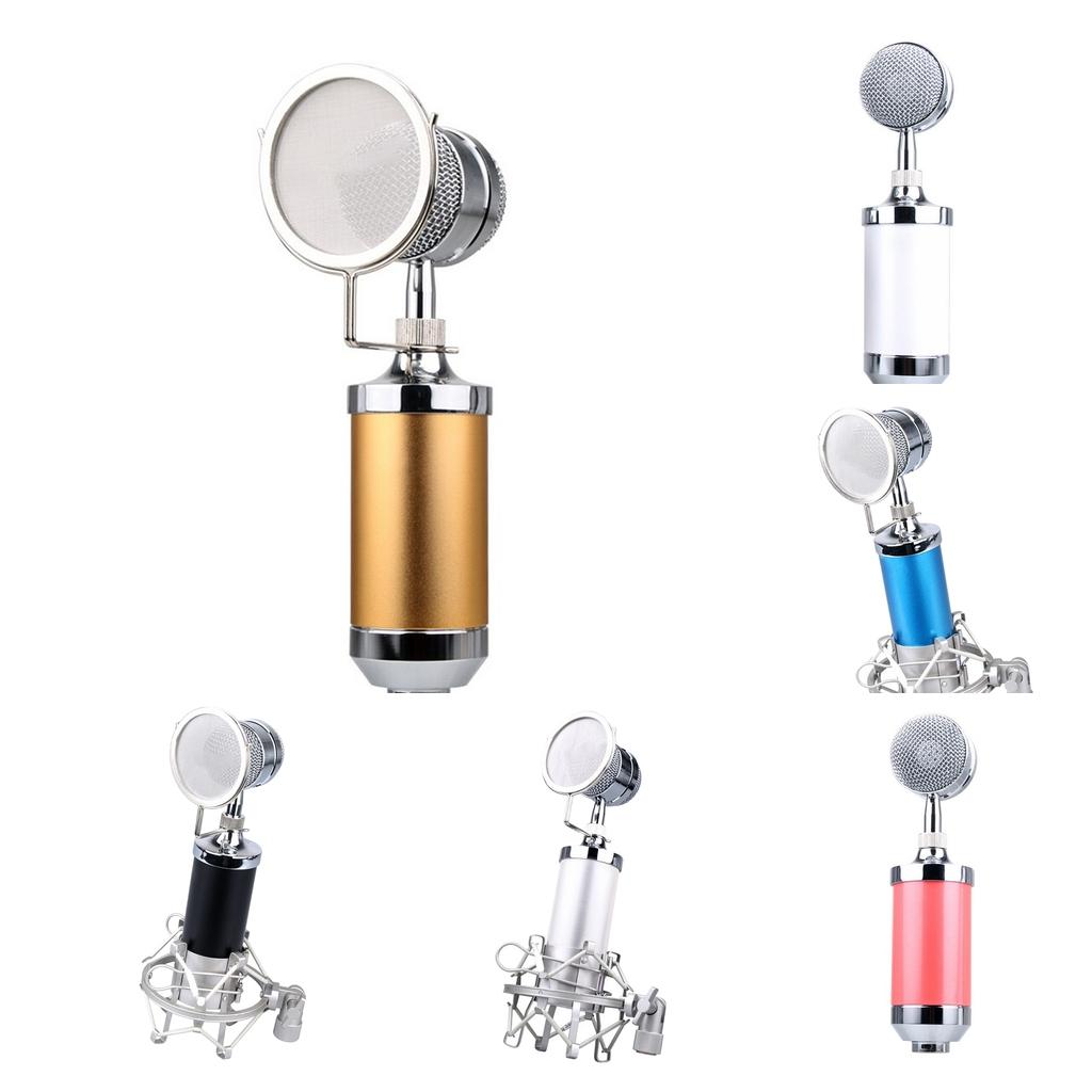 Plastic Mini Capacitance Mobile iPhone Microphone White