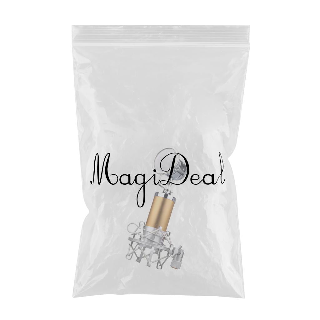 Mini Condenser Mobile Phone Microphone for Karaoke Multi Colors Gold