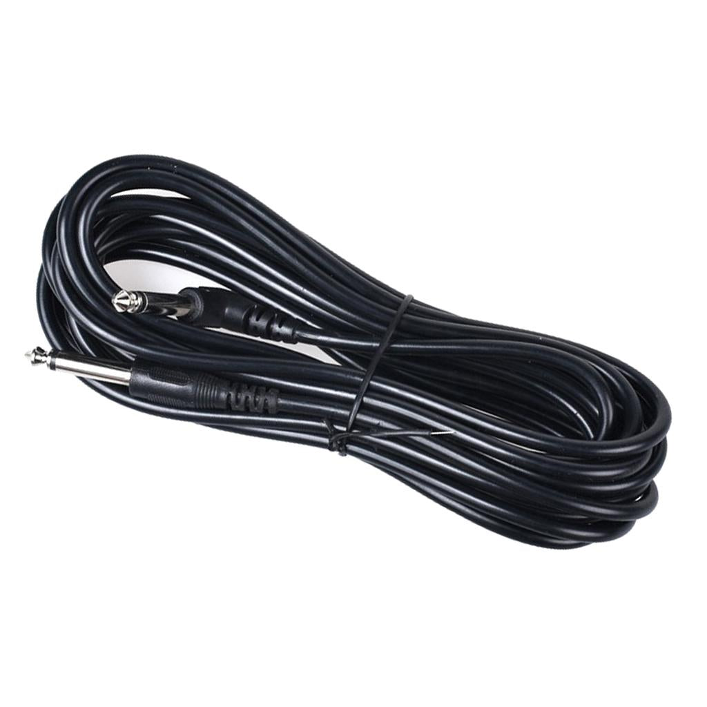 Guitar Bass Cable Musical Instrument Amplifier Audio Connection Cable 5m