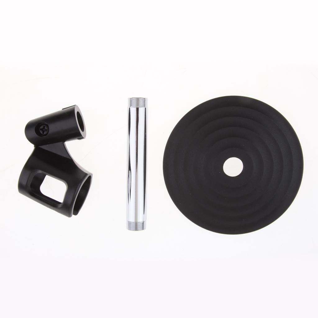 Stainless Steel Microphone Stand Desktop Microphone Rack for Conference A