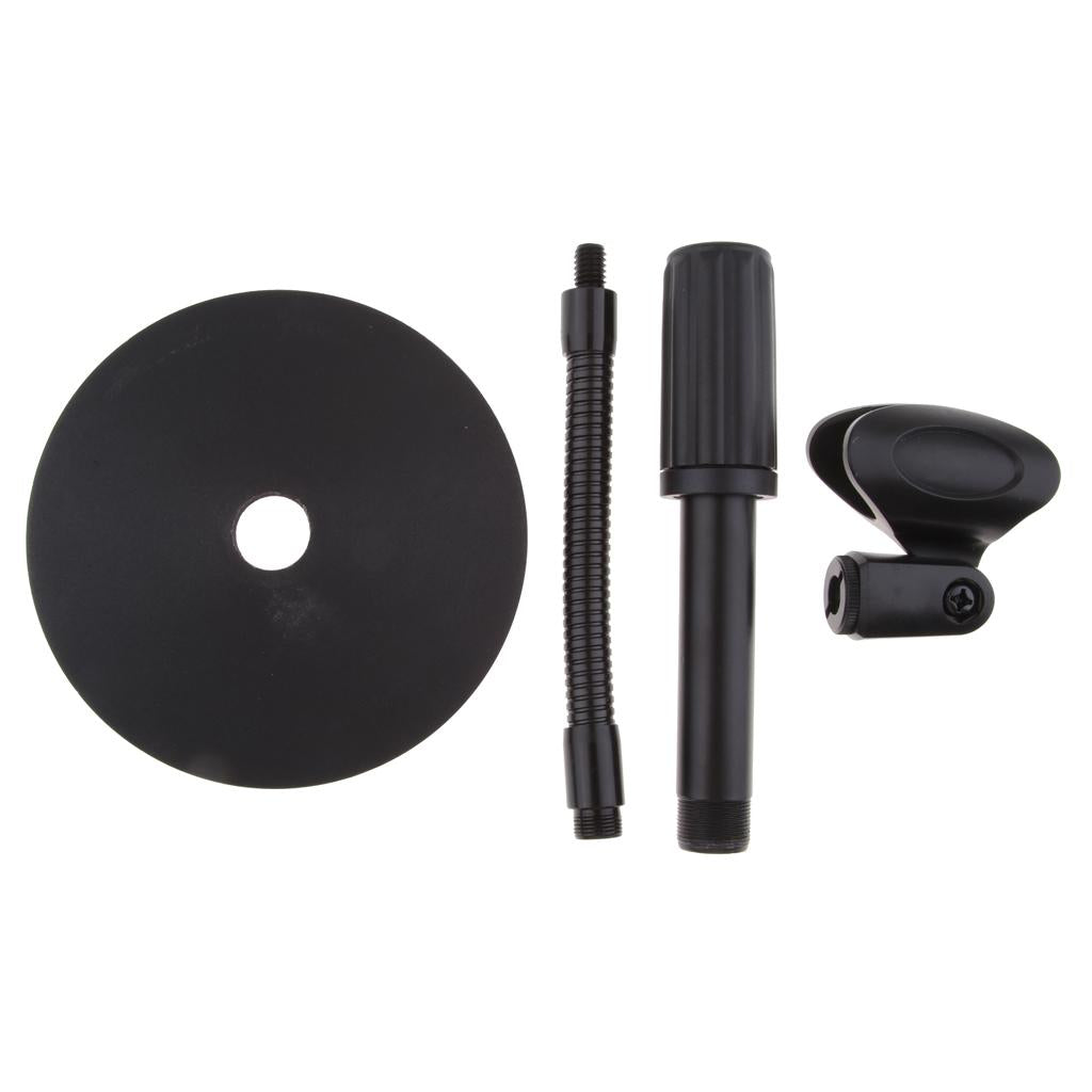 Stainless Steel Microphone Stand Desktop Hose Bending Microphone Rack