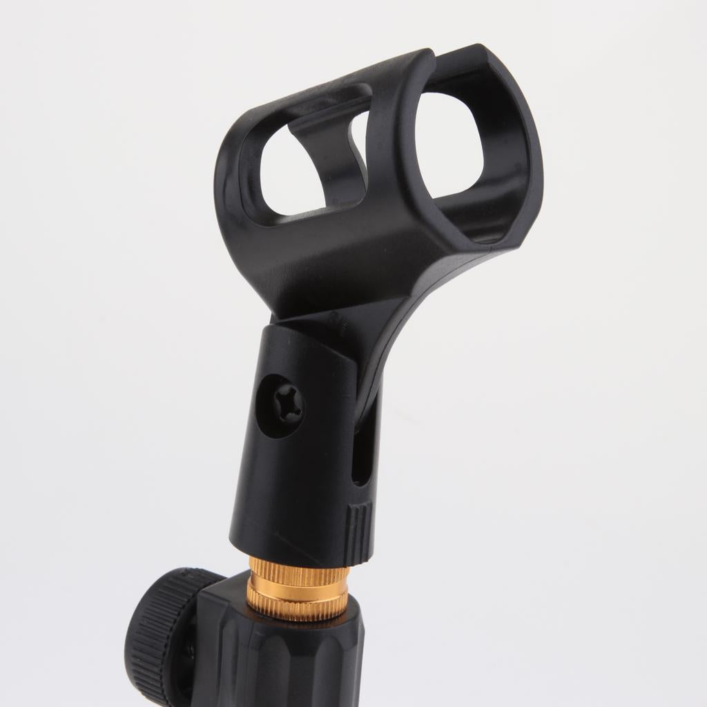 Stainless Steel Microphone Stand Desktop Microphone Rack for Conference B