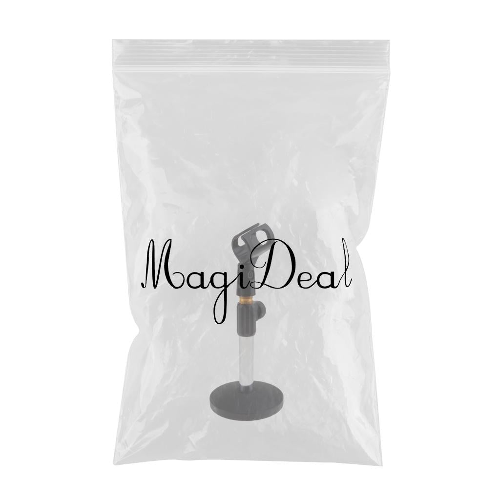 Stainless Steel Microphone Stand Desktop Microphone Rack for Conference C