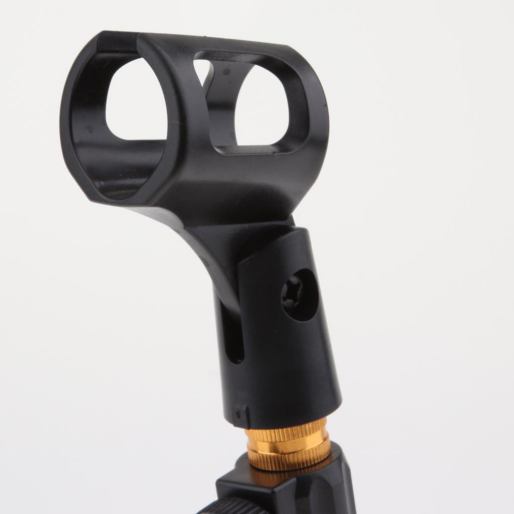 Stainless Steel Microphone Stand Desktop Microphone Rack for Conference C