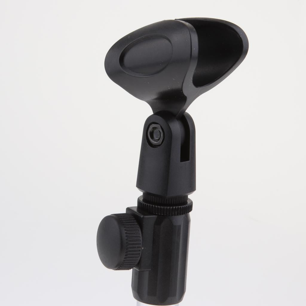 Portable Steel Desktop Microphone Stand Holder for Podcast Meeting Lecture