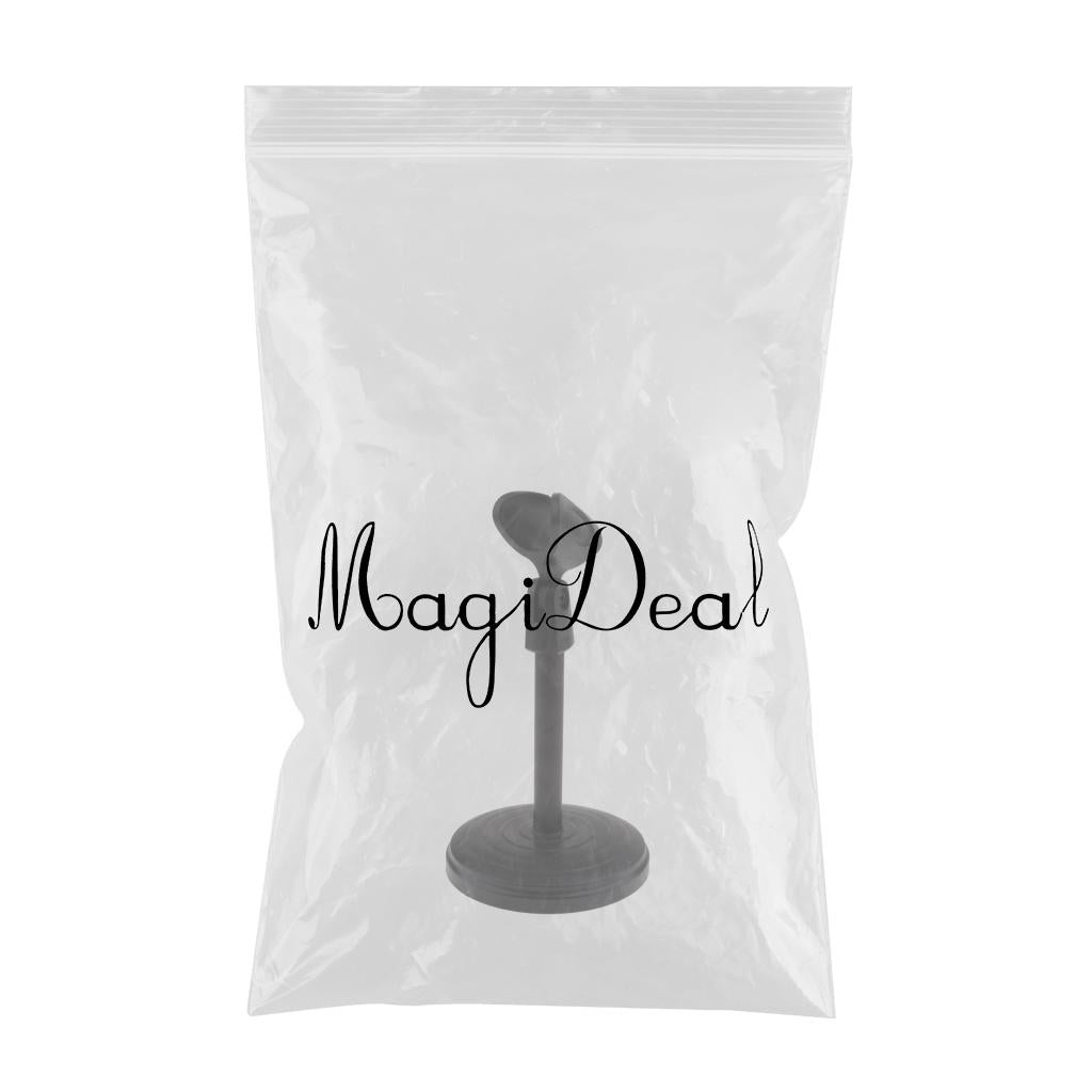 Desk Microphone Stand 01 Plastic Base (Not Adjustable)