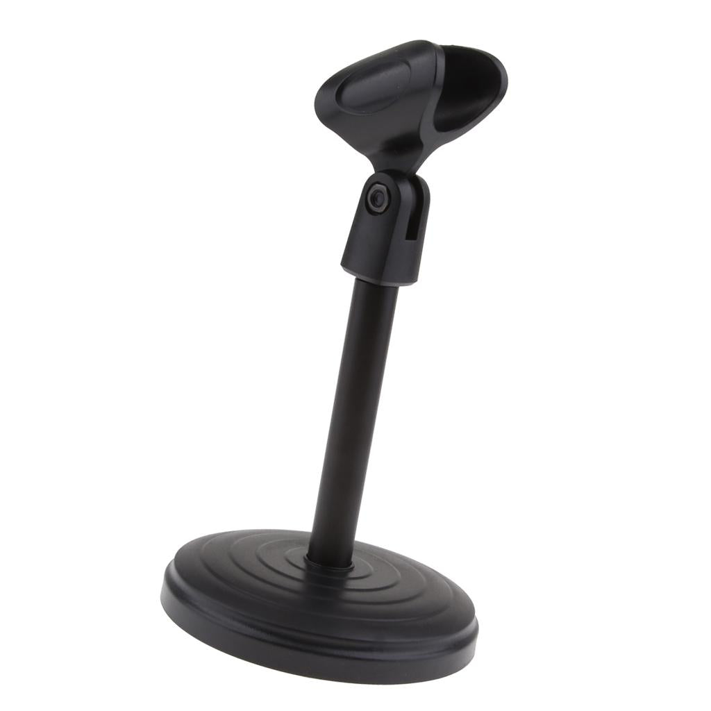 Desk Microphone Stand 01 Metal Base (Not Adjustable)
