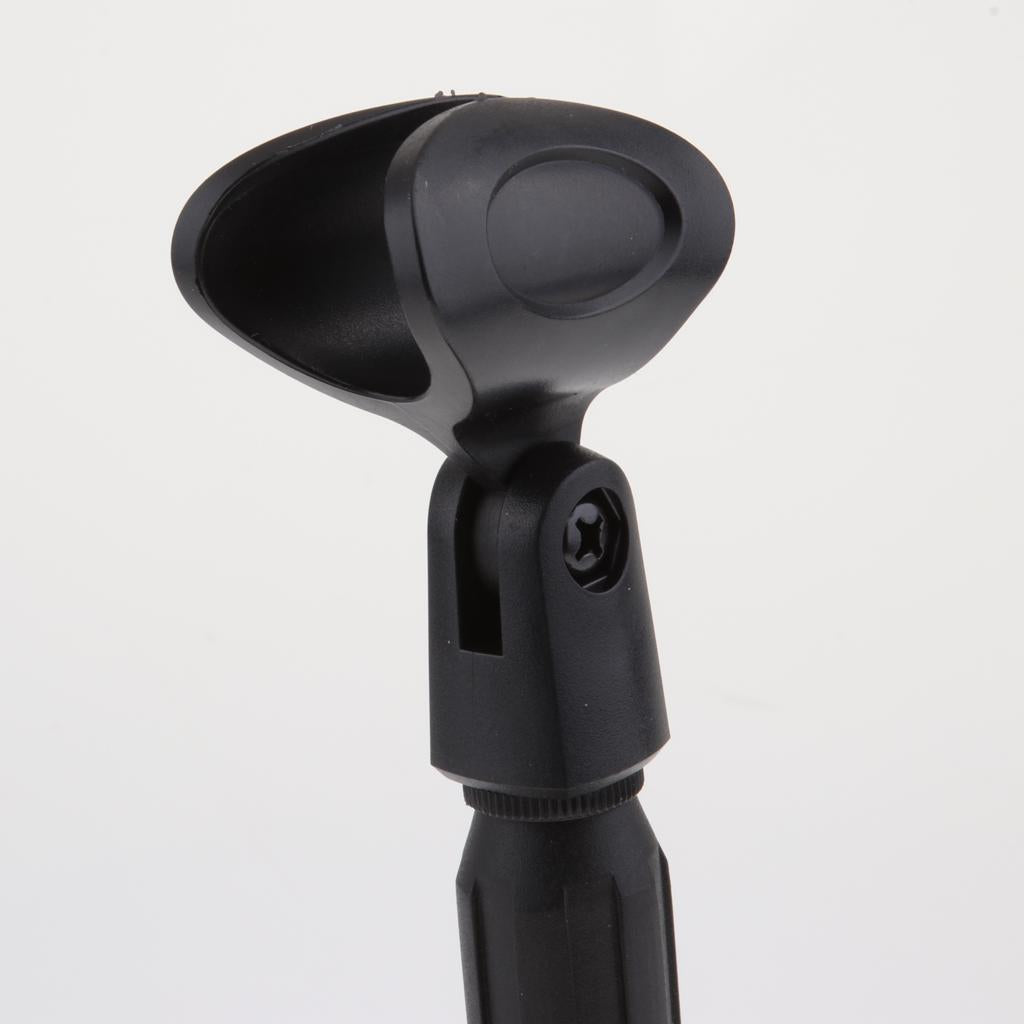 Desk Microphone Stand 02 Plastic Base (Adjustable)