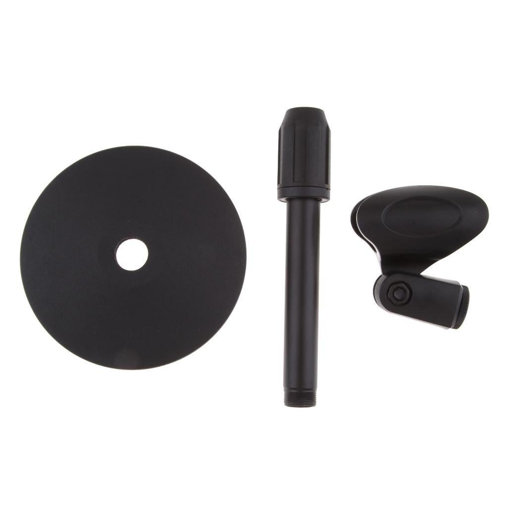 Desk Microphone Stand 02 Metal Base (Adjustable)