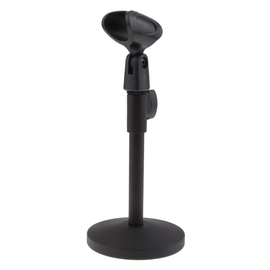Desk Microphone Stand 03 Metal Base (Adjustable)