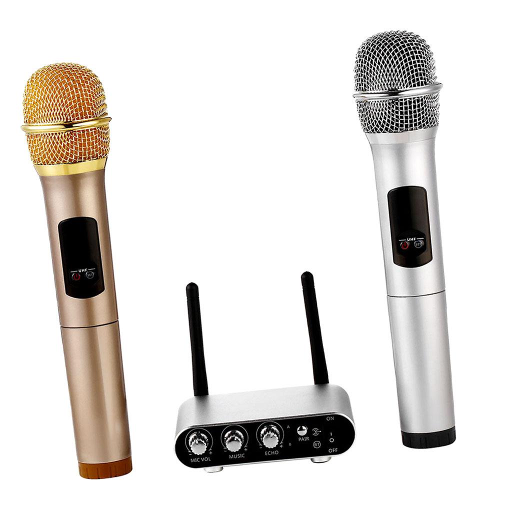 Wireless Handheld UHF Microphone Set