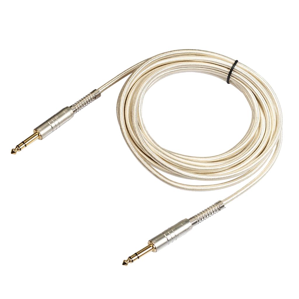 Guitar Instrument Cable for Electric Bass Guitar 500cm