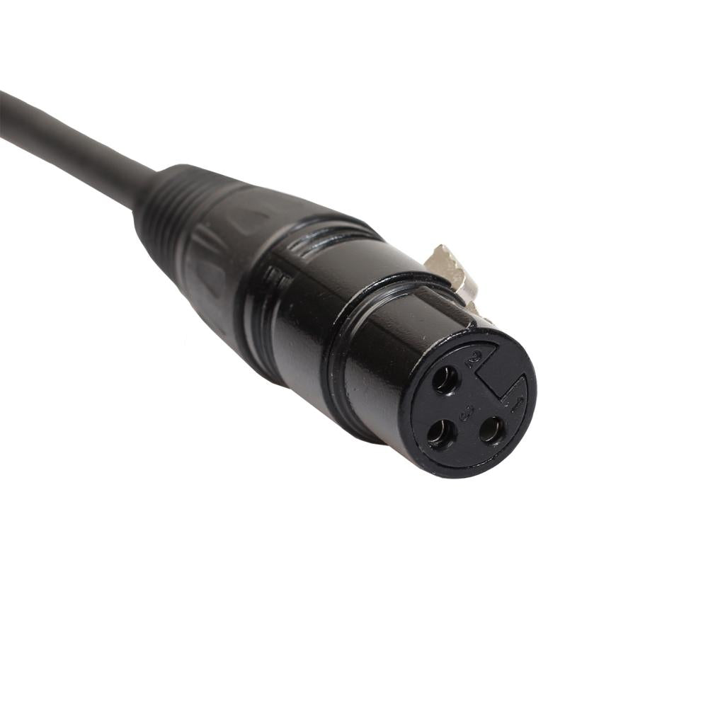 5xXLR Microphone Cable 3-Pin XLR Male to Female Cable Mic Cords Patch Cables