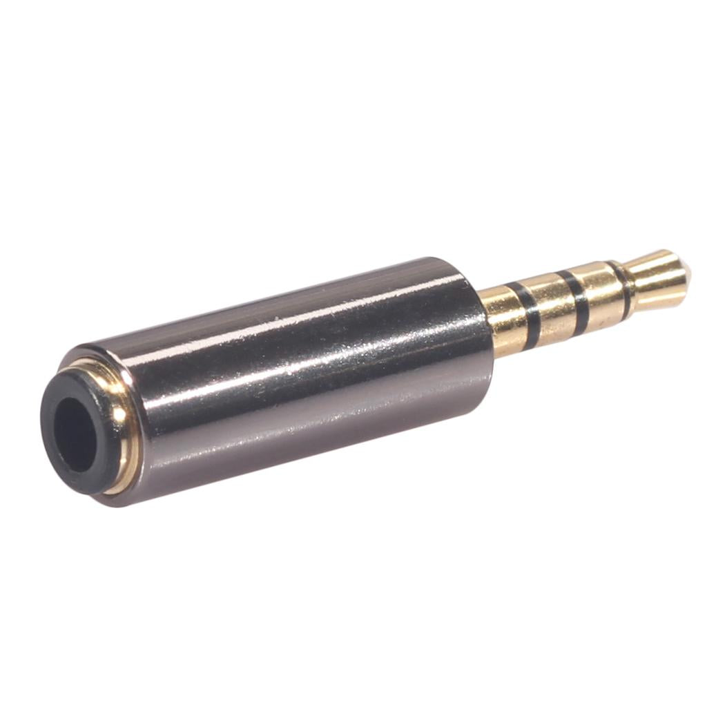 5 Pieces Audio Headphone Connector OMTP to CTIA Converter Aux Adapter Plug