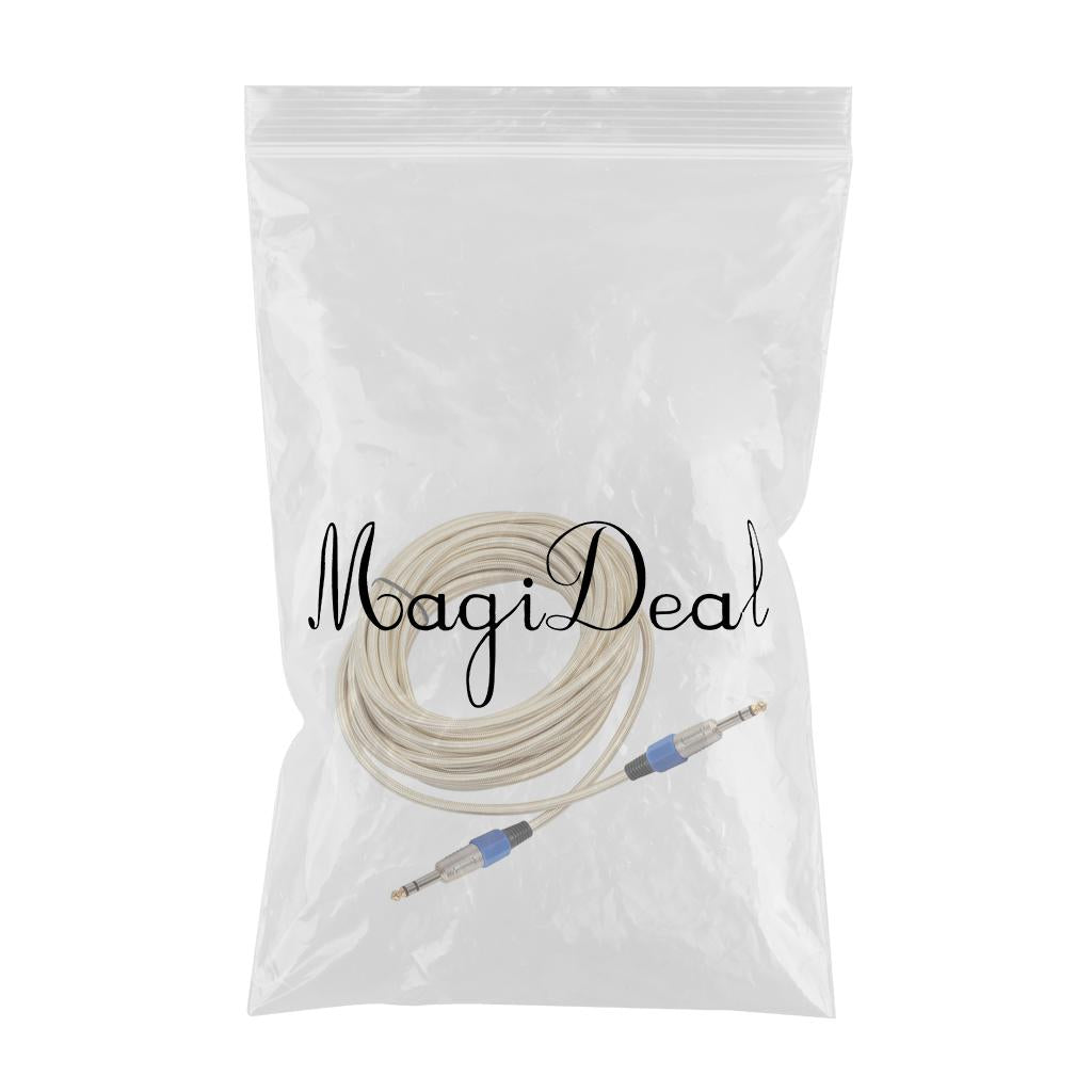 6.35mm Male to Male Stereo Audio Aux Cable 1500cm