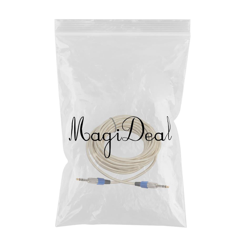 6.35mm Male to Male Stereo Audio Aux Cable 2000cm