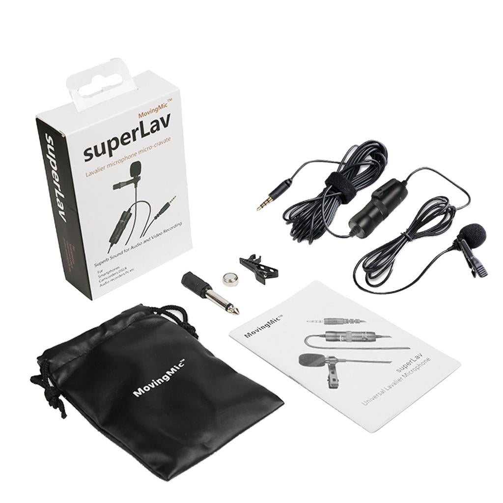 Plug & Play Microphone Mic Set Clip On Mic for Phone