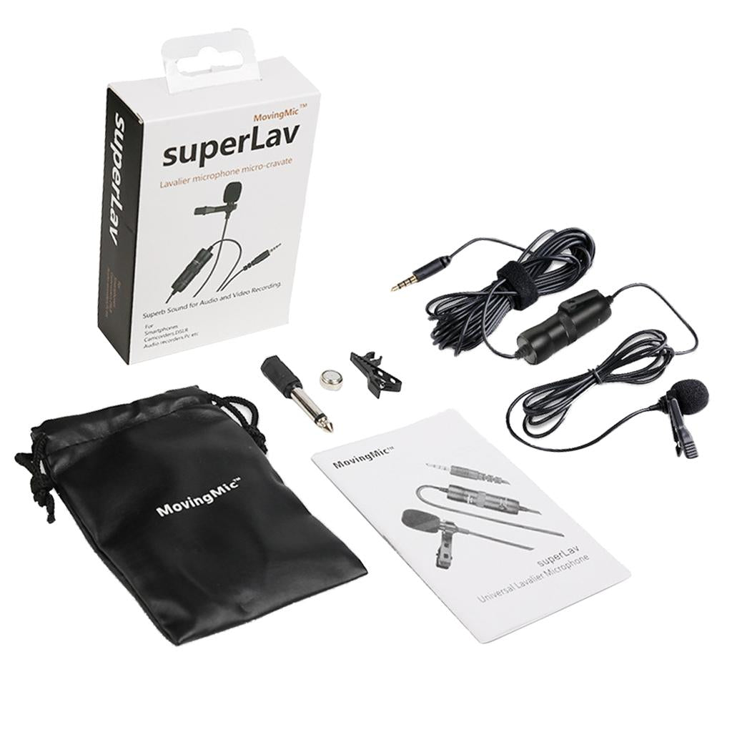 Plug & Play Microphone Mic Set Clip On Mic for Phone