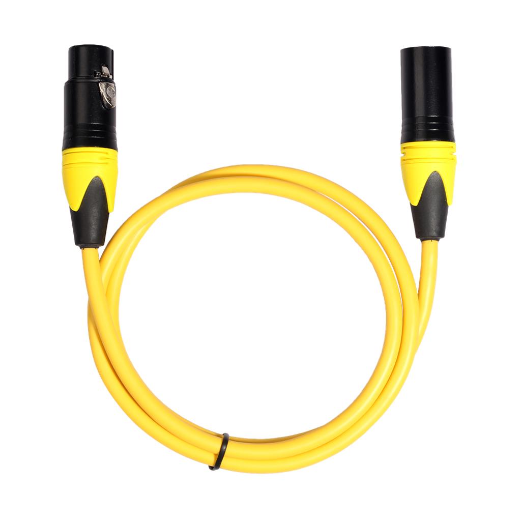 Male to Female XLR Lead Microphone Mic Patch Cable 6 Colors