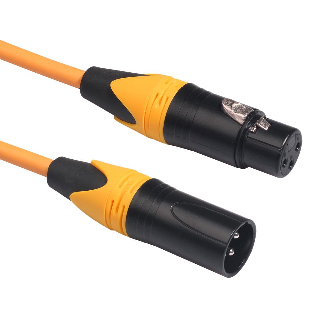 Male to Female XLR Lead Microphone Mic Patch Cable 6 Colors
