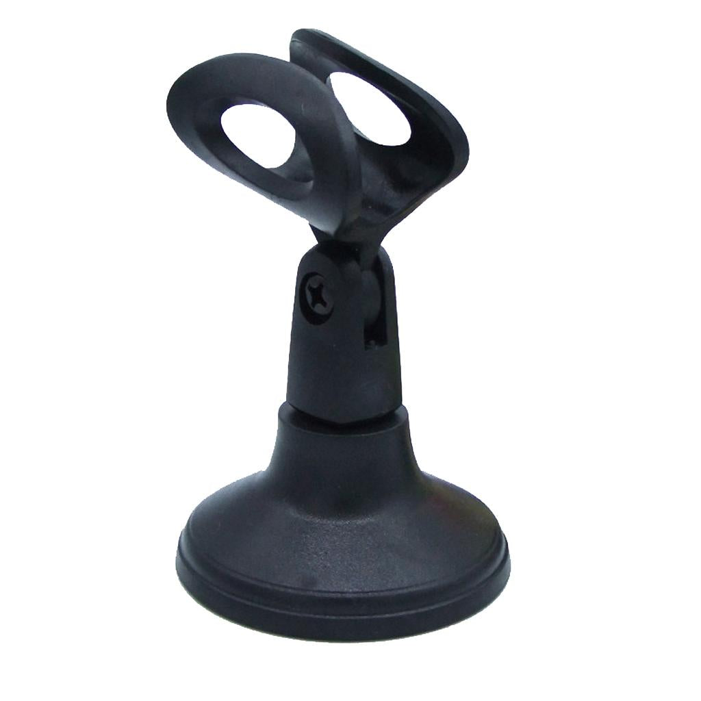 Desktop microphone stand Adjustable Mic Clip Holder Mount Record Accessory