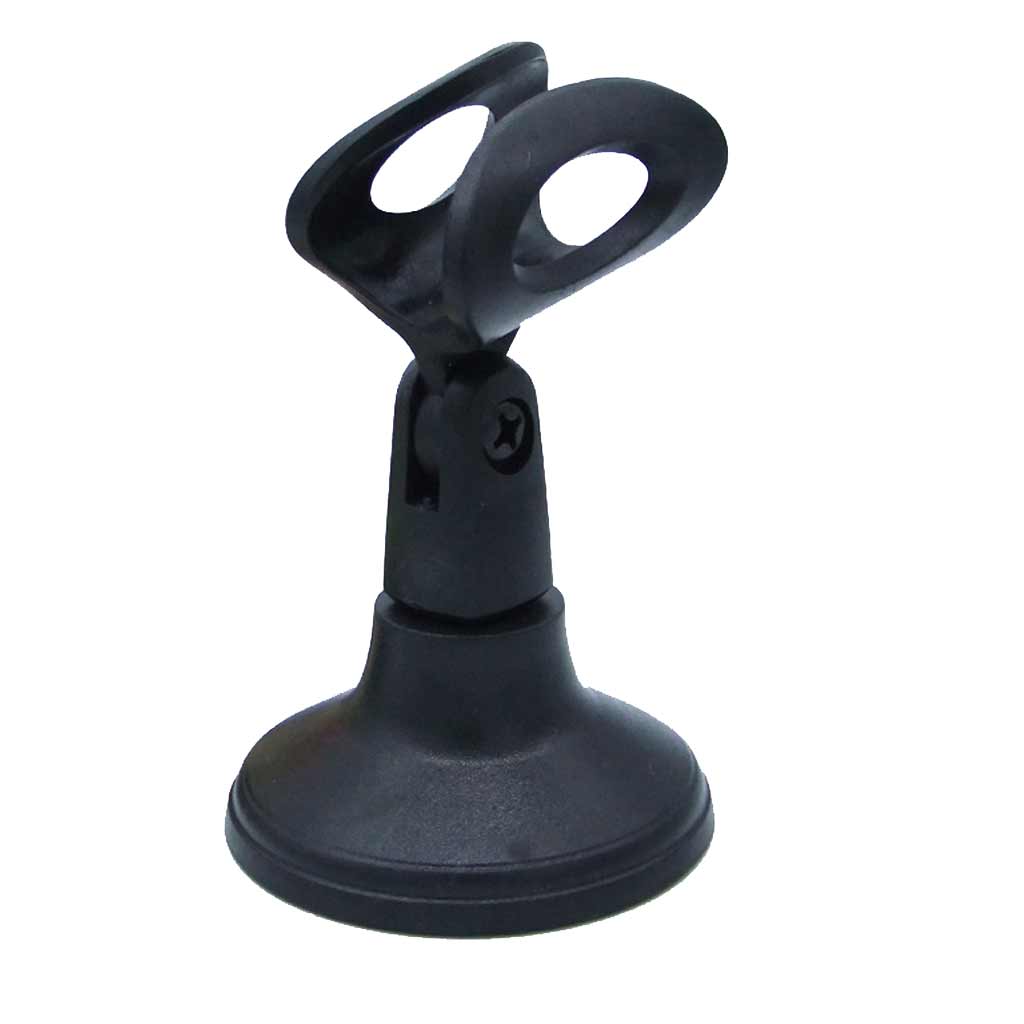 Desktop microphone stand Adjustable Mic Clip Holder Mount Record Accessory