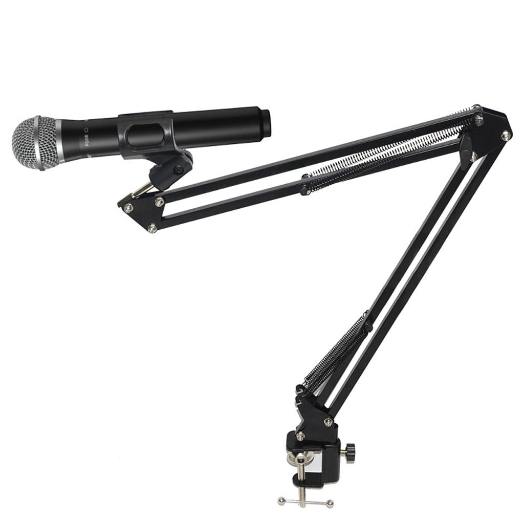 1 Sets Adjustable Microphone Stand with Suspension Scissor Arm