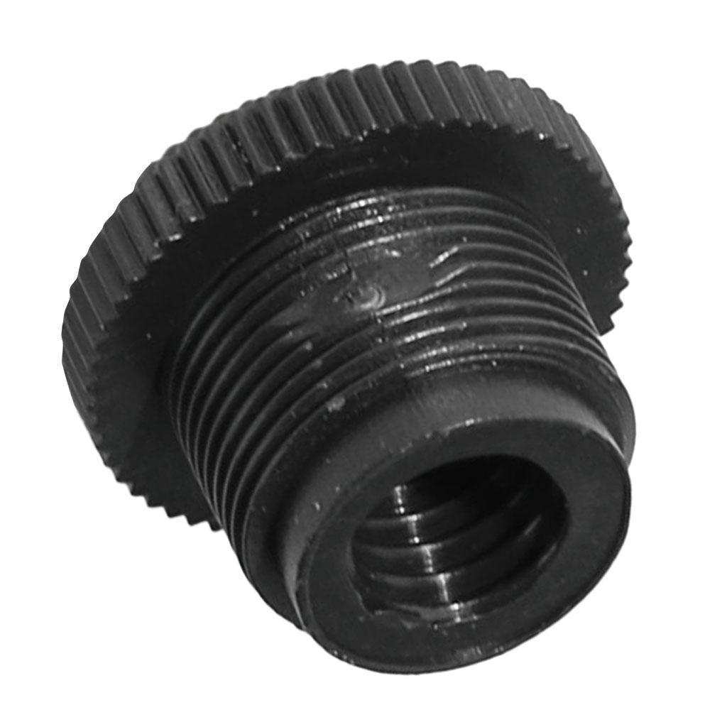Plastic Screw Thread Adapter for Microphone Stand 5/8" Male to 3/8" Female