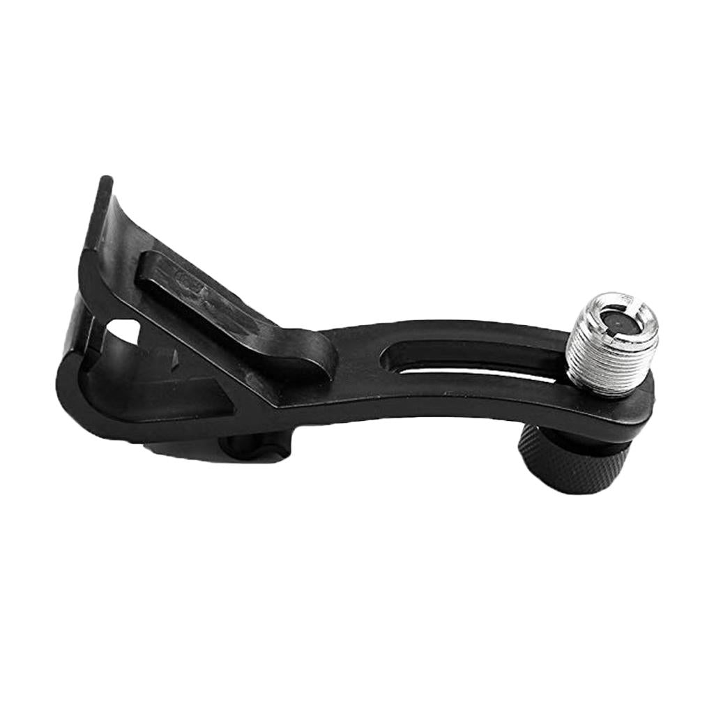 Adjustable Microphone Clips Shockproof Clamp Rim Mount Kit Hard Groove Gear