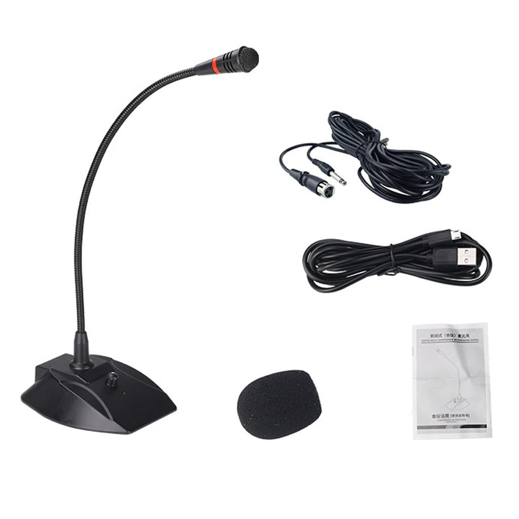 Conference Microphone Adjustable Desk Microphone Professional Gooseneck 1st