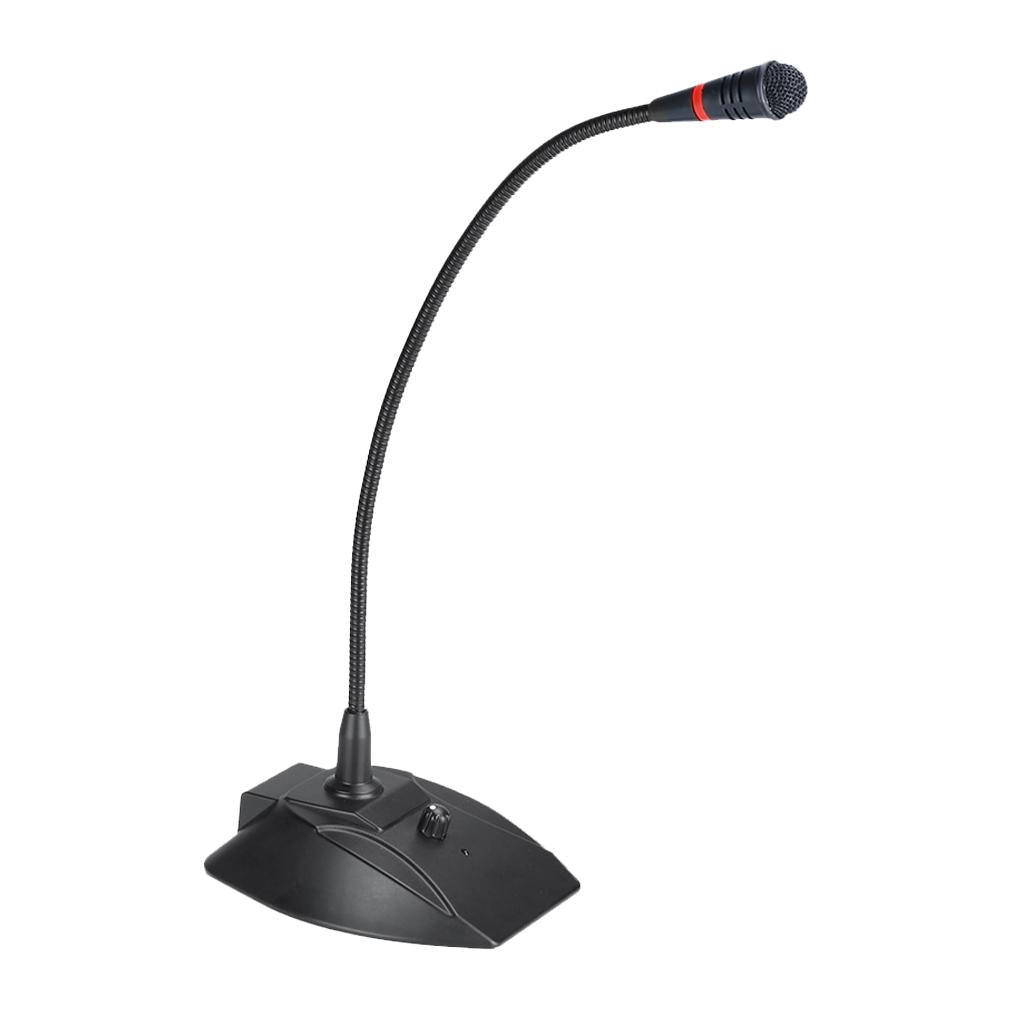 Conference Microphone Adjustable Desk Microphone Professional Gooseneck Mic