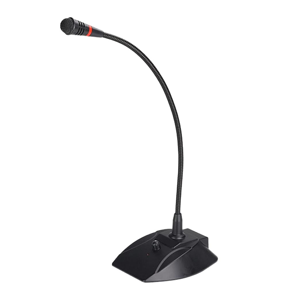 USB Microphone for Computer Plug 3.5mm Home Studio Condenser Microphone